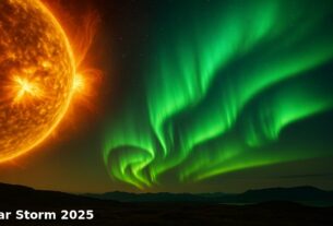 Solar storm 2025 NASA alert — aurora impact from geomagnetic storm