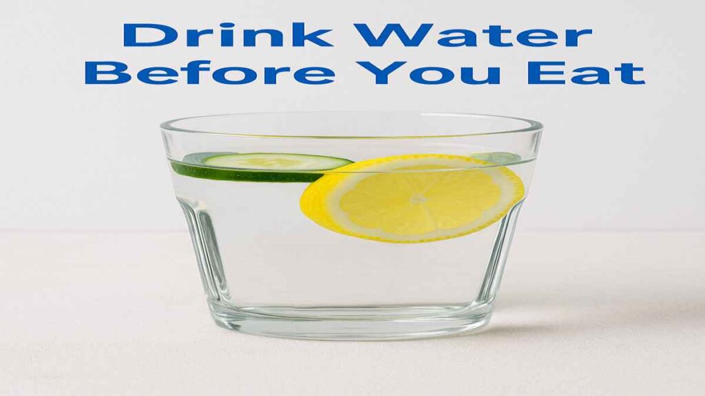Glass of lemon water to support hydration and weight loss
